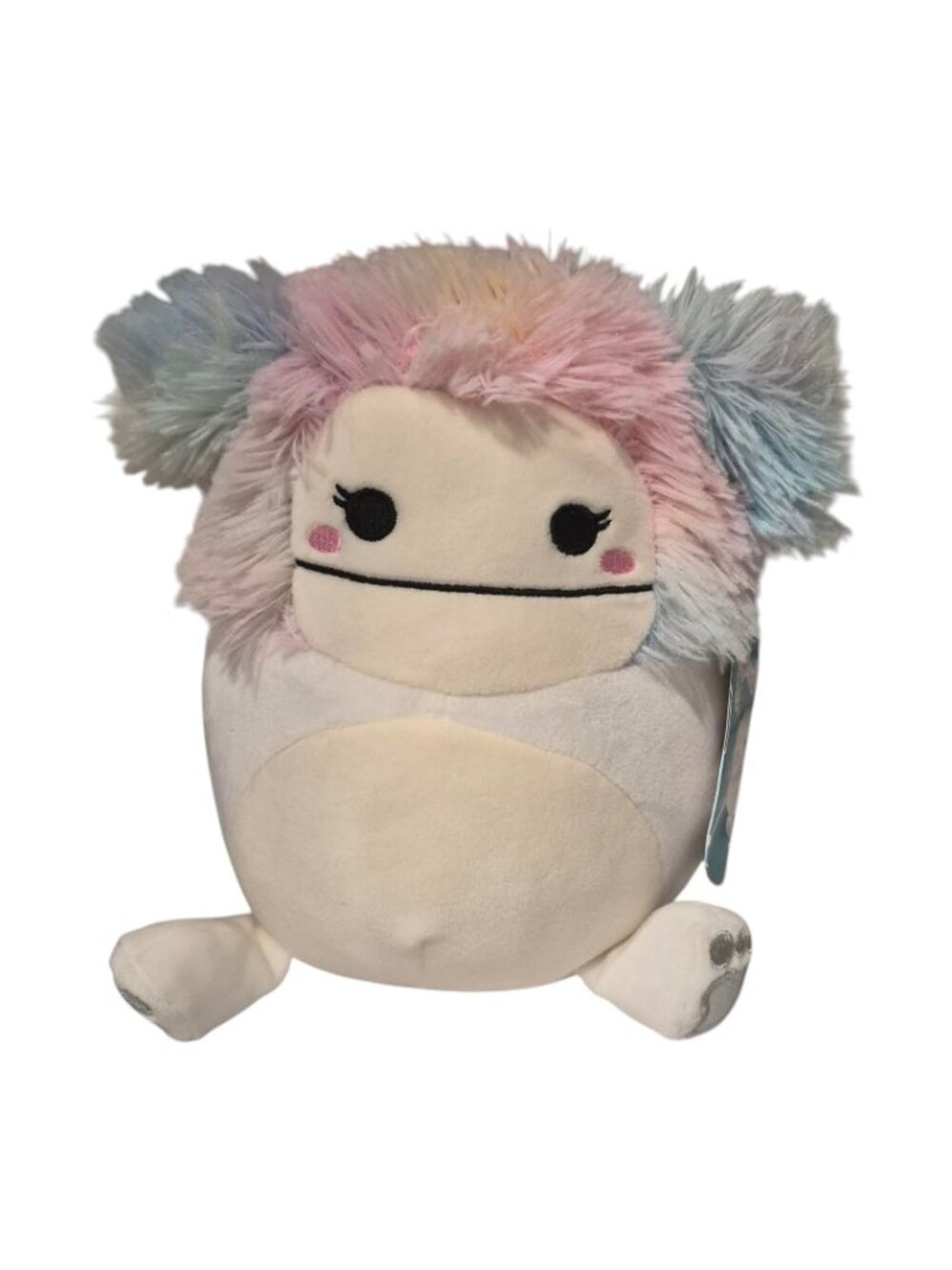 Squishmallow Plush Rare Zaylee Bigfoot Pastel Hair Stuffed Animal NWT